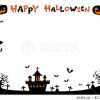 ハロウィン フレーム 背景 05のイラスト素材 [81738609] - PIXTA